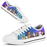 Cat Galaxy Cats Low Top Shoes For Women, Shoes For Men Custom Shoes