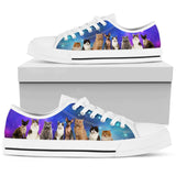 Cat Galaxy Cats Low Top Shoes For Women, Shoes For Men Custom Shoes