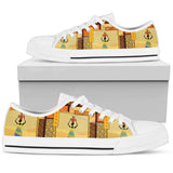 African Girl Design Low Top Shoes For Men, Women