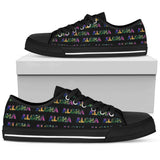 Aloha Hawaii Neon Low Top Shoes For Men, Women