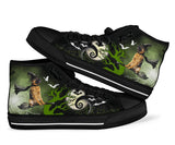 German Shepherd Halloween High Top Shoes For Women, Shoes For Men Custom Shoes