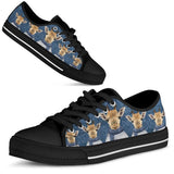 Giraffe Lovely Crew Low Top Shoes For Women, Shoes For Men Custom Shoes