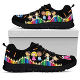 Teacher Color Sneakers Shoes For Women, Shoes For Men Sneaker Custom Shoes