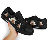 Poodle Paws Low Top Shoes For Women, Shoes For Men Custom Shoes