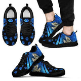 Wolf Galaxy Sneakers Shoes For Women, Shoes For Men Sneaker Custom Shoes