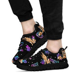 German Shepherd Color Sneakers Shoes For Women, Shoes For Men Sneaker Custom Shoes
