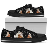 Poodle Paws Low Top Shoes For Women, Shoes For Men Custom Shoes