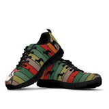 Boxer Colors Rows Sneakers Shoes For Women, Shoes For Men Sneaker Custom Shoes