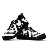 Chicken Black And White Sneakers Shoes For Women, Shoes For Men Sneaker Custom Shoes