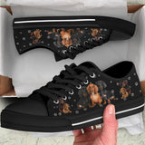 Dachshund Paws Low Top Shoes For Women, Shoes For Men Custom Shoes