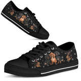 Dachshund Paws Low Top Shoes For Women, Shoes For Men Custom Shoes