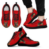 German Shepherd Crazy Mom Sneakers Shoes For Women, Shoes For Men Sneaker Custom Shoes