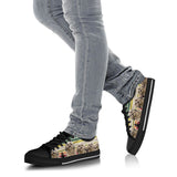 Shih Tzu Colors Black Low Top Shoes For Women, Shoes For Men Custom Shoes