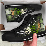 German Shepherd Halloween High Top Shoes For Women, Shoes For Men Custom Shoes