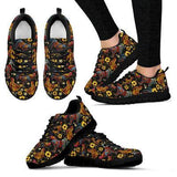 Chicken Embroidery Sneakers Shoes For Women, Shoes For Men Sneaker Custom Shoes