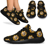 Cats Sunflowers Sneakers Shoes For Women, Shoes For Men Sneaker Custom Shoes