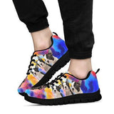 Boston Terrier Color Sneakers Shoes For Women, Shoes For Men Sneaker Custom Shoes