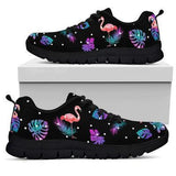 Flamingo Color Sneakers Shoes For Women, Shoes For Men Sneaker Custom Shoes