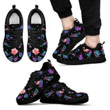 Flamingo Color Sneakers Shoes For Women, Shoes For Men Sneaker Custom Shoes
