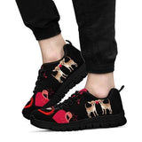 Chihuahua Heart Sneakers Shoes For Women, Shoes For Men Sneaker Custom Shoes