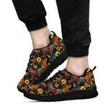 Chicken Embroidery Sneakers Shoes For Women, Shoes For Men Sneaker Custom Shoes