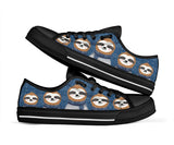 Sloth Lovely Crew Low Top Shoes For Women, Shoes For Men Custom Shoes