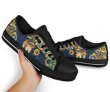 Shih Tzu Sunflower Low Top Shoes For Women, Shoes For Men Custom Shoes