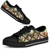 Golden Retriever Awesome Low Top Shoes For Women, Shoes For Men Custom Shoes