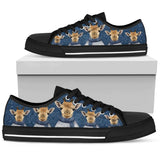 Giraffe Lovely Crew Low Top Shoes For Women, Shoes For Men Custom Shoes