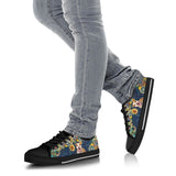 Pitbull Sunflower Low Top Shoes For Women, Shoes For Men Custom Shoes