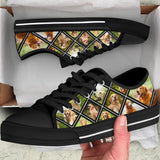 Golden Retriever Awesome Low Top Shoes For Women, Shoes For Men Custom Shoes