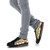 Cat Rainbow Low Top Shoes For Women, Shoes For Men Custom Shoes
