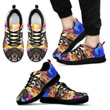 Dachshund Color Sneakers Shoes For Women, Shoes For Men Sneaker Custom Shoes