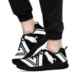 Cat Black And White Sneakers Shoes For Women, Shoes For Men Sneaker Custom Shoes