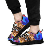 Dachshund Color Sneakers Shoes For Women, Shoes For Men Sneaker Custom Shoes