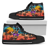 Giraffe Summer High Top Shoes For Women, Shoes For Men Custom Shoes