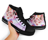 Pig Kiss High Top Shoes For Women, Shoes For Men Custom Shoes