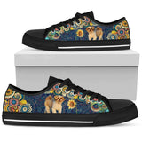 Shih Tzu Sunflower Low Top Shoes For Women, Shoes For Men Custom Shoes