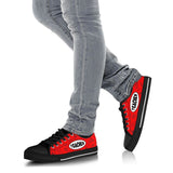 Teacher Red Low Top Shoes For Women, Shoes For Men Custom Shoes