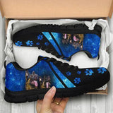 German Shepherd Galaxy Sneakers Shoes For Women, Shoes For Men Sneaker Custom Shoes