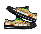 Cat Rainbow Low Top Shoes For Women, Shoes For Men Custom Shoes