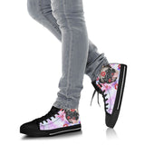 Pug Kiss High Top Shoes For Women, Shoes For Men Custom Shoes