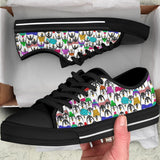 Penguins Chibi Low Top Shoes For Women, Shoes For Men Custom Shoes