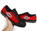 Teacher Red Low Top Shoes For Women, Shoes For Men Custom Shoes