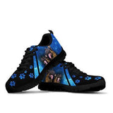 German Shepherd Galaxy Sneakers Shoes For Women, Shoes For Men Sneaker Custom Shoes