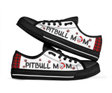Pitbull Mom Low Top Shoes For Women, Shoes For Men Custom Shoes