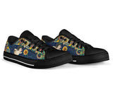 Penguin Sunflower Low Top Shoes For Women, Shoes For Men Custom Shoes