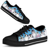 Penguin Perfect Low Top Shoes For Women, Shoes For Men Custom Shoes