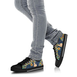 Scottish Terrier Sunflower Low Top Shoes For Women, Shoes For Men Custom Shoes