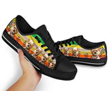 Yorkshire Rainbow Low Top Shoes For Women, Shoes For Men Custom Shoes